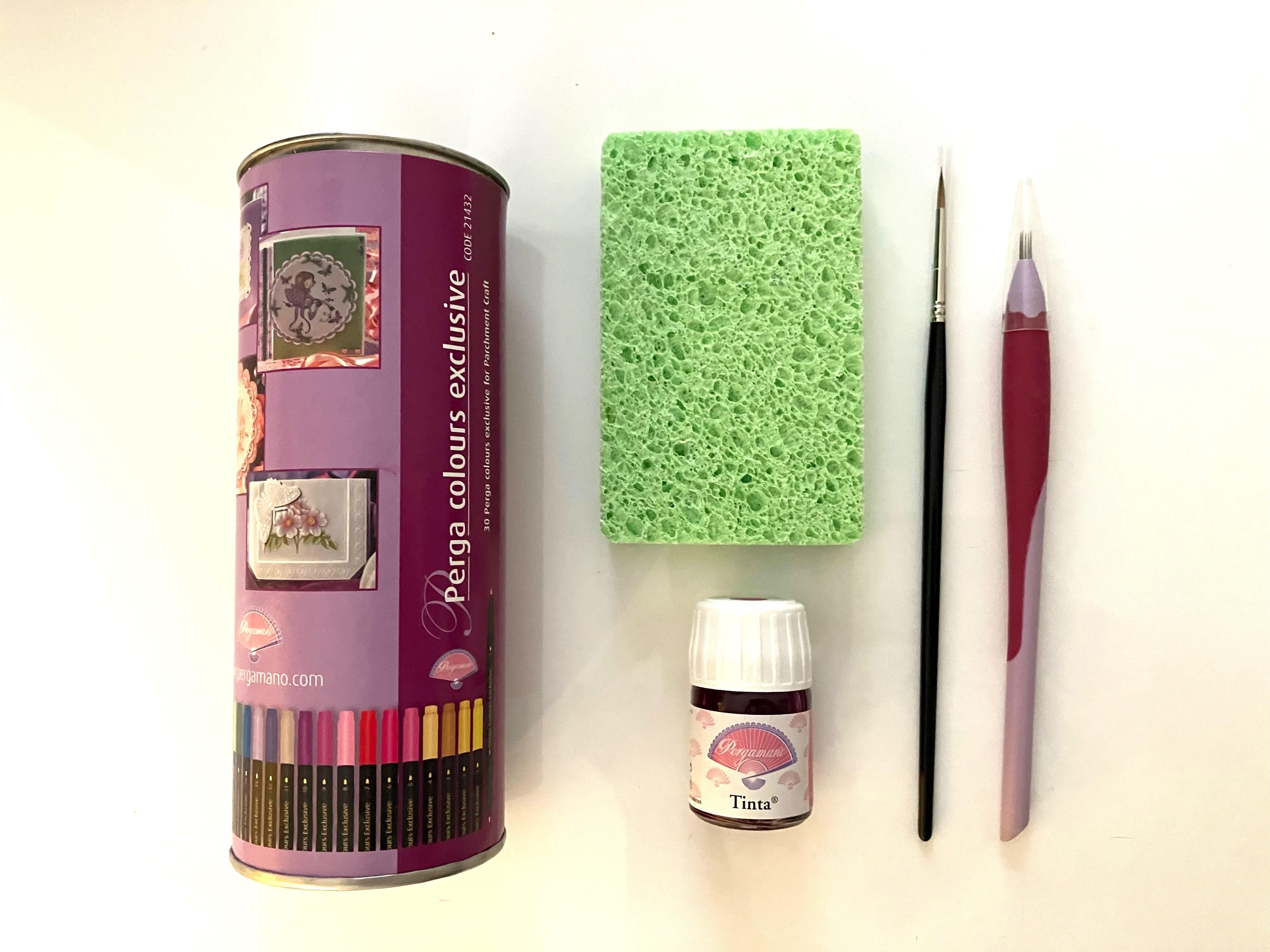 パーチメントクラフト　パーチメントクラフトセット　デラックス　ペルガマーノ パーチメントクラフト パーチメントクラフトセット デラックス