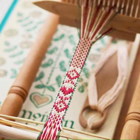 リボン織り機セット　糸花生活研究所　最終値下げです リボン織り機セット 糸花生活研究所 最終値下げです 糸花生活研究